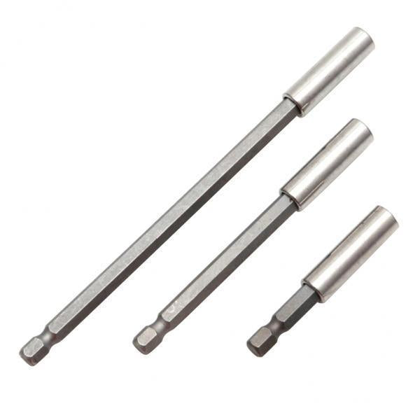 3x3 Pieces 1/4 Hex Mini Precision Magnetic Screwdriver Bit Holder 60-100-150mm