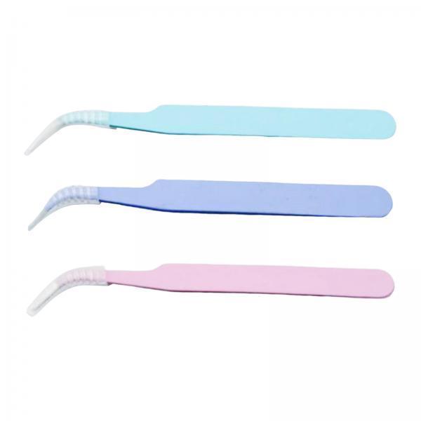 4x3x Eyelash Extension Tweezers Precision Tweezers for Stickers Jewelry Making
