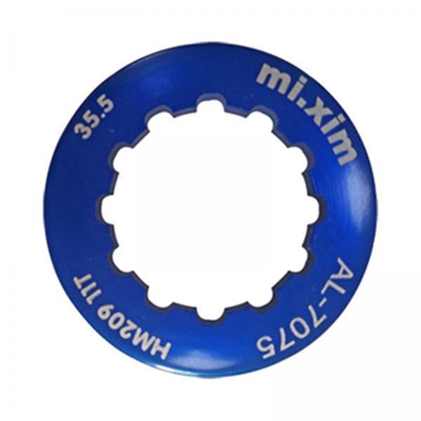 4x11T Bike Cassette Cover Freewheel Lock Ring Fixing Lid Flywheel Blue