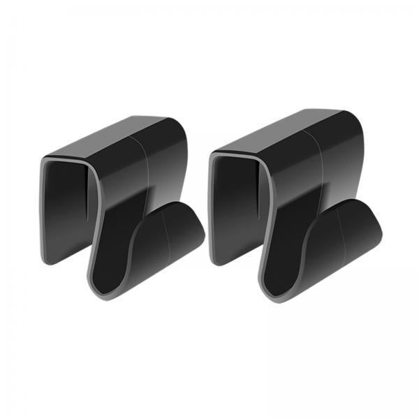 2x2Pcs Car Grocery Bag Hooks Hanger for Tesla Model 3 Model Y Accessories Thin Glove Box