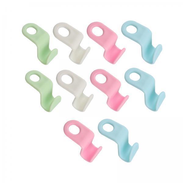 3x10x Heavy Duty Closet Cabinet Space Savers Hangers for Pants Caps Coats Mix