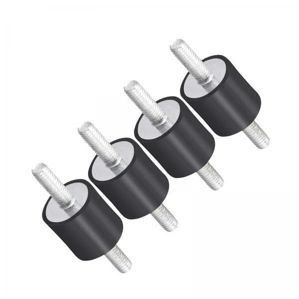 4x4x Rubber Studs Shock Absorber Buffers for Water Pumps Gasoline Engines 20x15 M6 