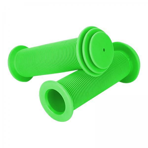 3x2Pcs Bicycle Handlebar Grips Non Slip Rubber MTB Bike Handle Grips Cycle Green