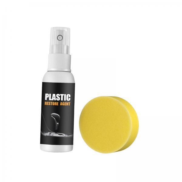 3xPlastic Restorer Car Plastic Parts Refurbish for Rubber Trim Cars Vinyl