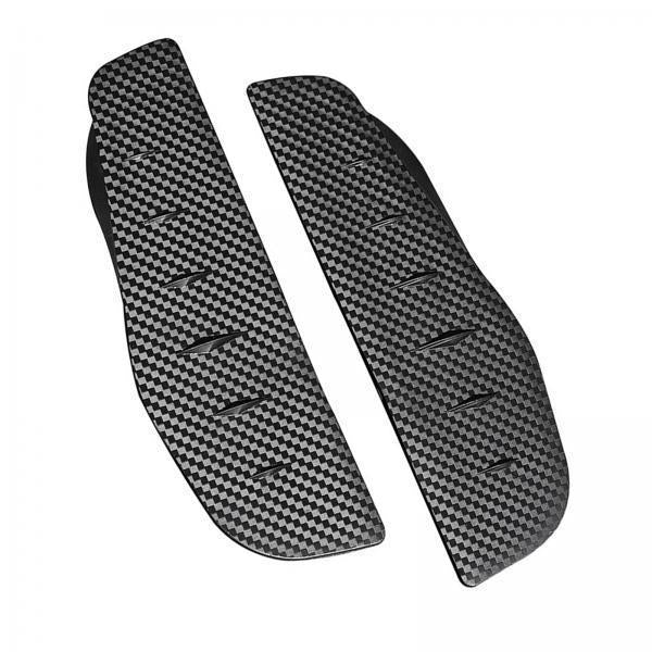 3xCar Rear View Side Mirror Rain Eyebrow Mirror Cover Visor Guard for Car