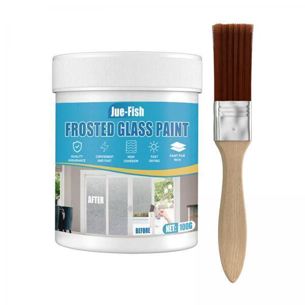 3xWindow Film Frosted Glass Film Paint Matt Frosted Effect 100G for Office