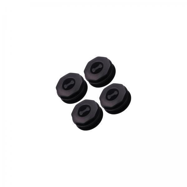4xPack of 4 Car Floor Mat Clips Sleeve Holder Automobile Accessories Universal Black