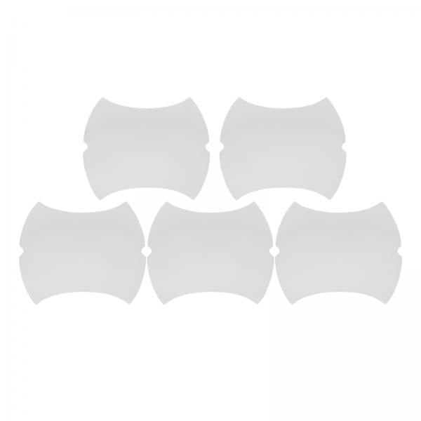 2x5Pcs Car Door Handle Cup Protector Invisible Universal Transparent