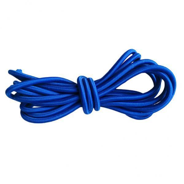 3x5mm Blue Elastic Rubber Bungee Rope Shock Cord Tie Down Boat UV Stable 1m