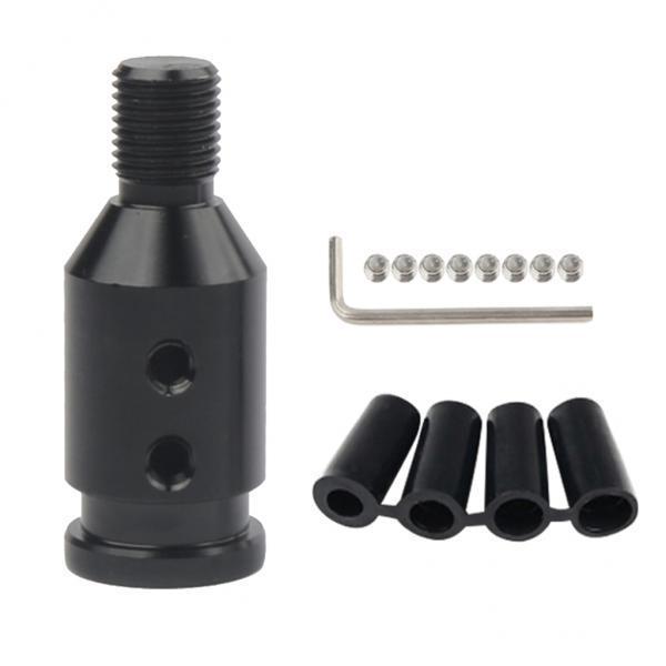 3xAluminum Shift Knob Adapter for BMW/Mini Non Threaded Shifters Black