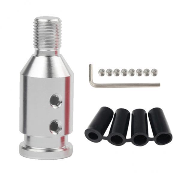 2xShift Knob Adapter for BMW/Mini Non Threaded Shifters 10x1.5mm Silver