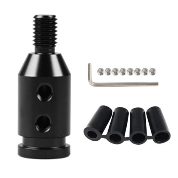 3xShift Knob Adapter for BMW/Mini Non Threaded Shifters 10x1.5mm Black