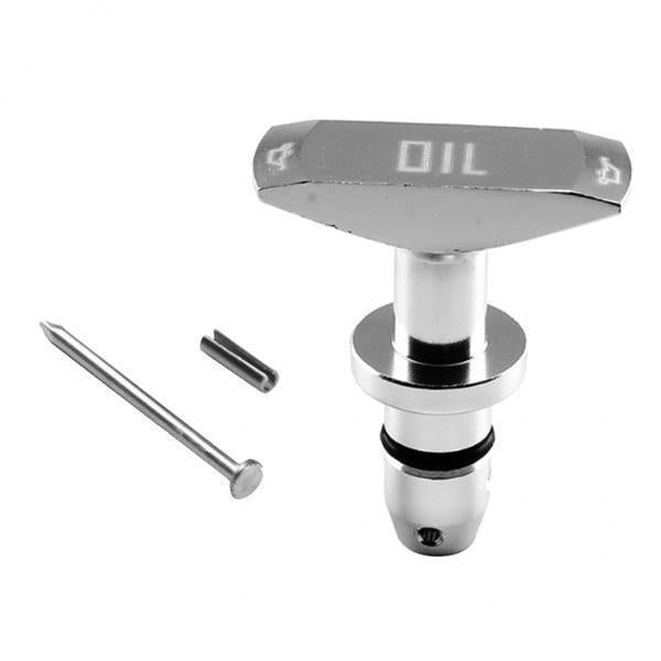 4xSilver Oil Dipstick Pull Handle for   1999-2011 Mustang GT V8 GT500 Engine