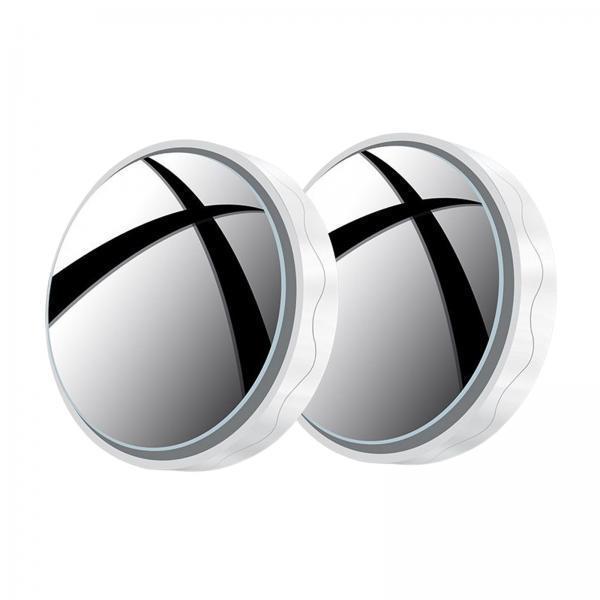3x2Pcs Blind Spot Mirror Auxiliary Mirror with Suction Cups for Car Vehicles