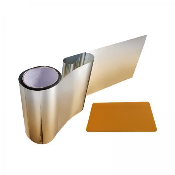 3xCar Window Sun Visor Strip Tint Film with Scraper Windshield Sun Visor Strip Gold