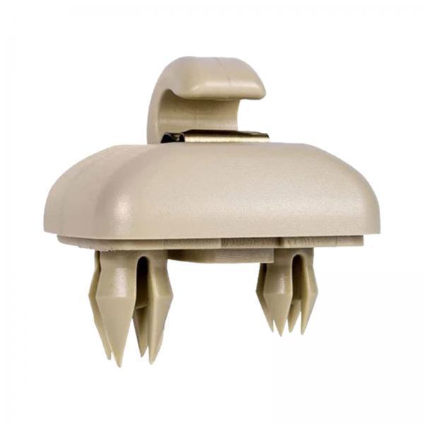 2xInterior Sun Visor Clip Hook Hanger 8U0857562A for S4 S5 A6 A7 Beige