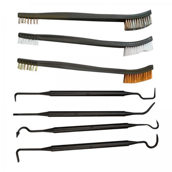 4x7 Pieces Car Detailing Cleaning Tools Wire Brushes for Automotive