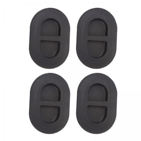 3x4 Pieces Floor Pan Drain Plugs Replace Black for Jeep Wrangler JL 2018+