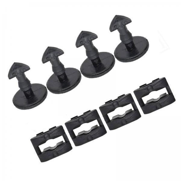 2x4Pcs Tow Eye Cover Clips for Land Rover Discovery 3 4 Range Rover Sport Style C 