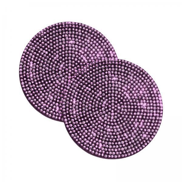 3x2x Car Cup Holder Coaster Sparkling Rhinestone Luxury for Women Men Pink
