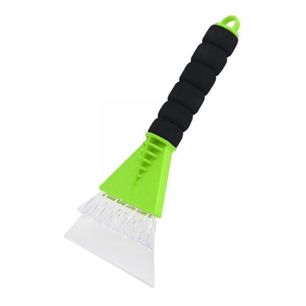 2xPortable Car Ice Scraper Frost Windshield Winter for SUV Bus Car Wash Green