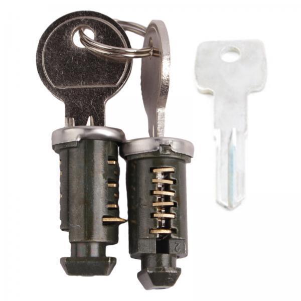 2xLock Cylindes Car Rack Parts Professional Rooftop Cargo Rack Locks Accessory