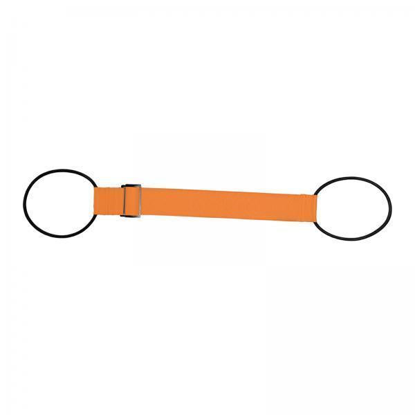 2xLuggage Strap Webbing Practical Suitcase Belt for Outdoor Holidays Vocations Orange