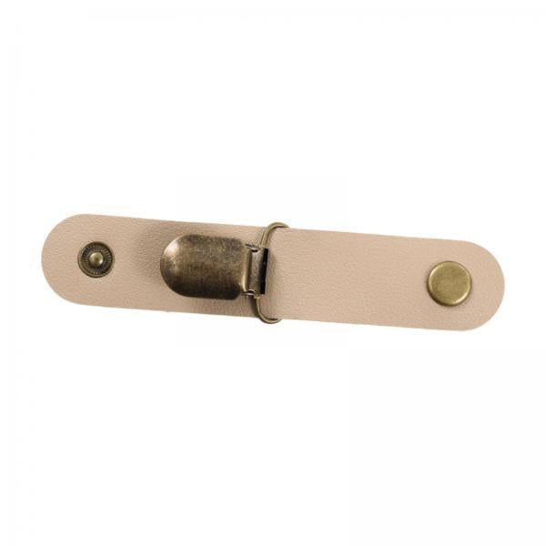 2xHat Clip for Cap Clip Travel Hat Clip for Backpacks Totes Luggage Beige