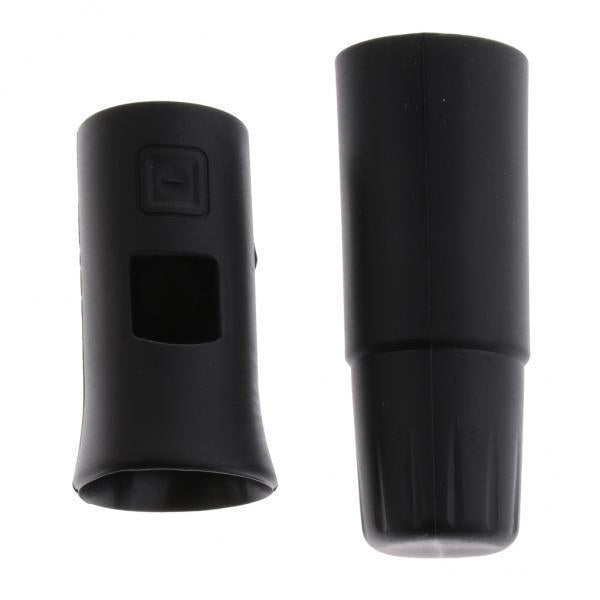 2xWireless Microphone System Microphone Muff Cover Replacement Parts Black