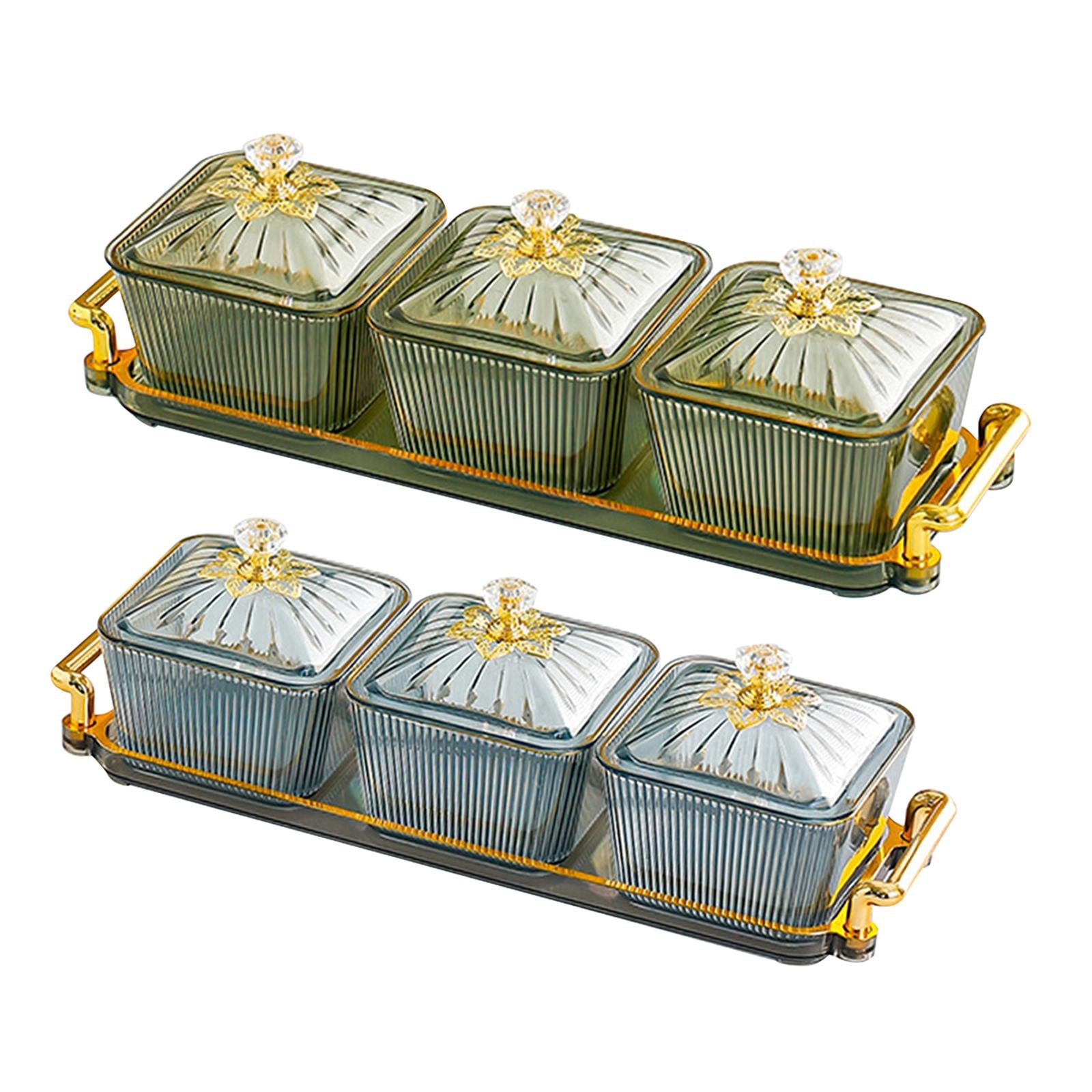 Pp Snack Tray for Dining Room Party Wedding Kitchen Fruit Nuts,Candies 