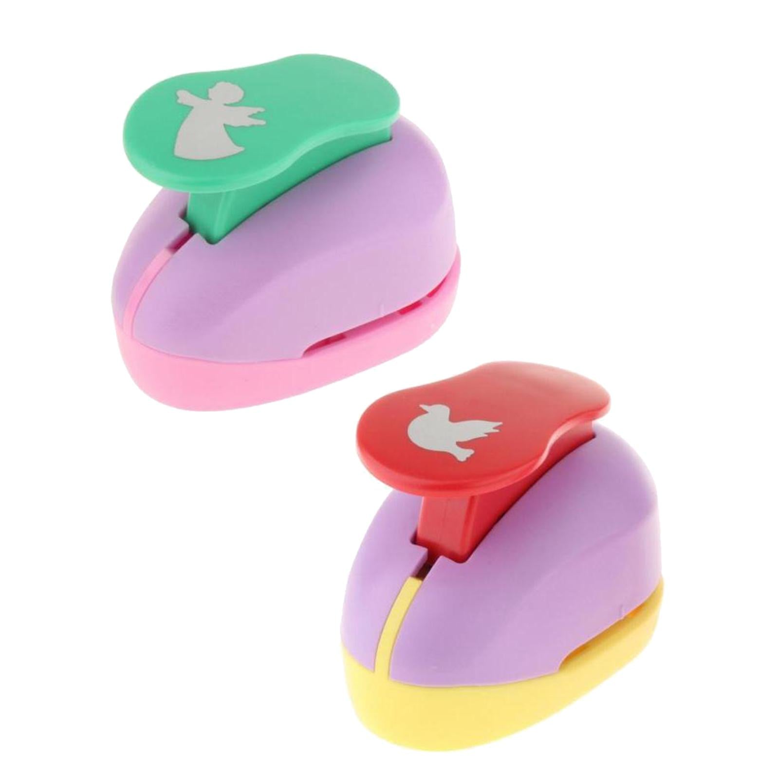 2pcs Paper Punch for Kids Bear Paper Puncher for Card Artwork Scrapbooking 