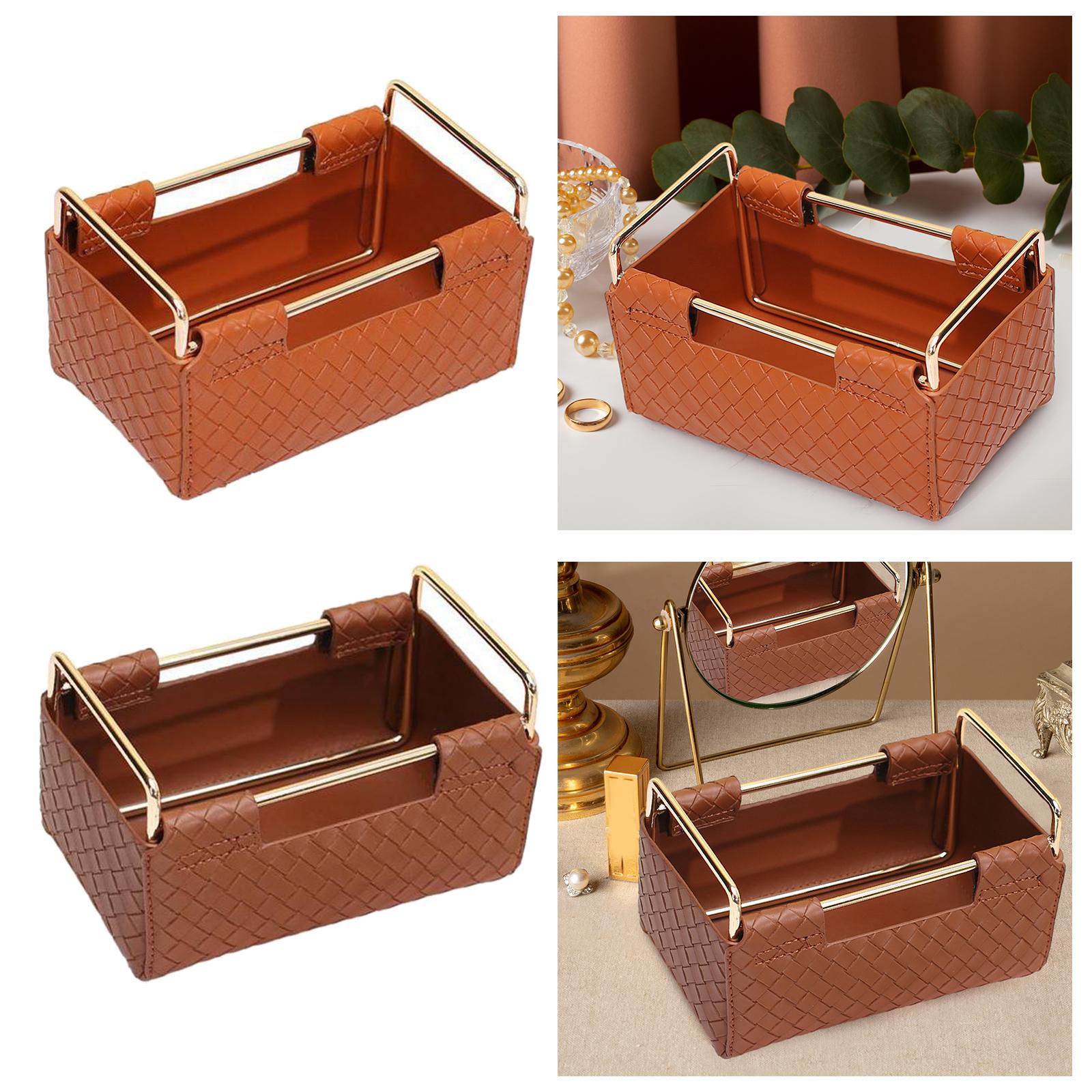 2pcs Storage Baskets Multipurpose Snack Organizer for Living Room 
