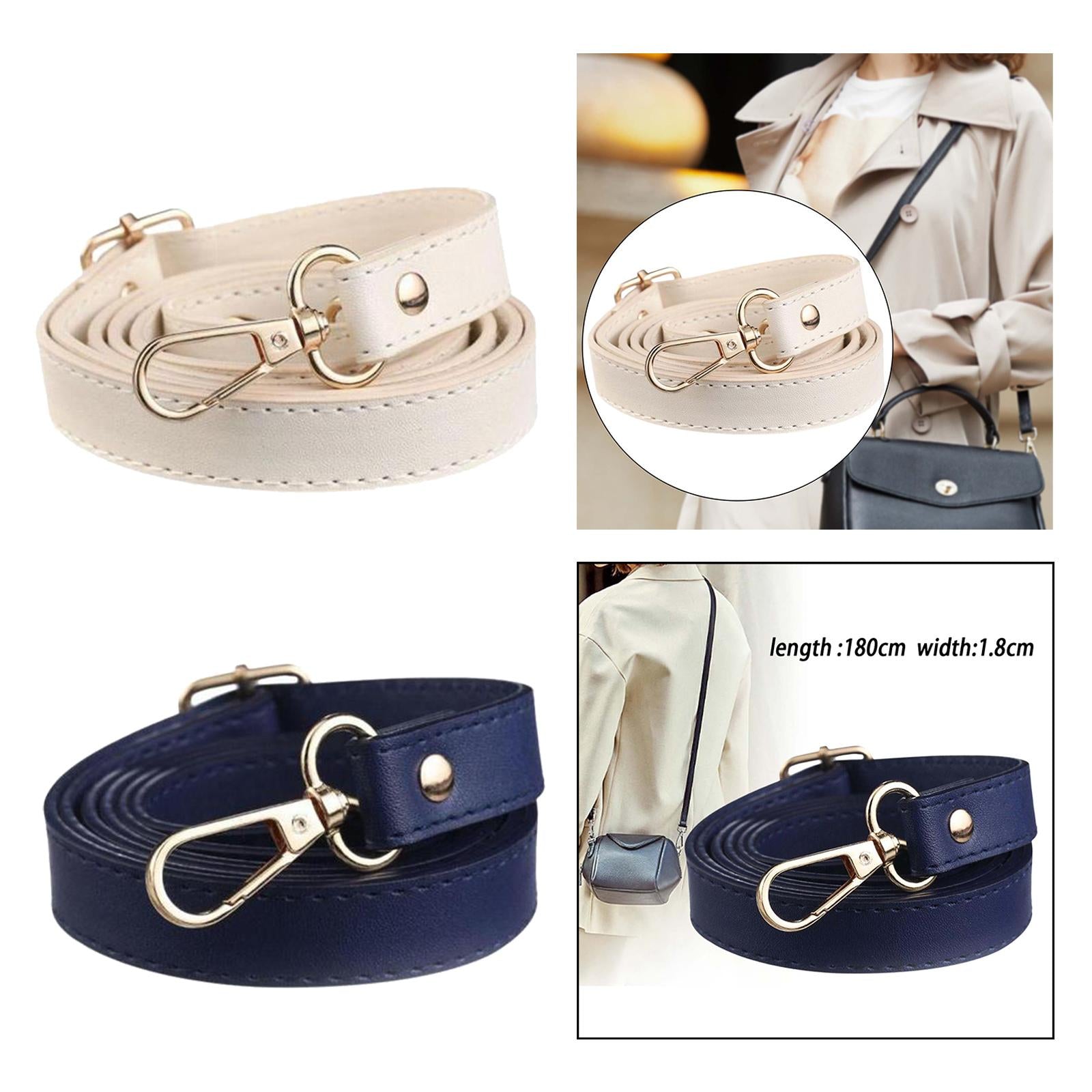 2pcs Bag Strap Shoulder Bag Strap for Cross Body Bag Shoulder Handbags 