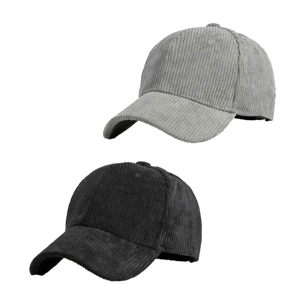 2pcs Baseball Caps Trendy Comfortable Women Baseball Cap for Outdoor Spring 