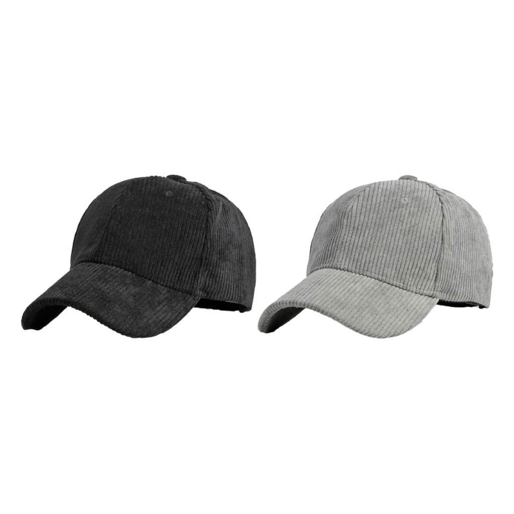 2pcs Baseball Caps Trendy Comfortable Women Baseball Cap for Outdoor Spring 