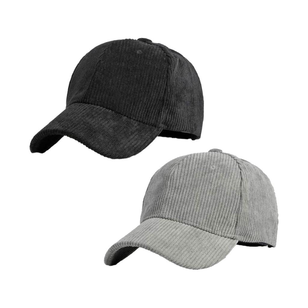 2pcs Baseball Caps Trendy Comfortable Women Baseball Cap for Outdoor Spring 