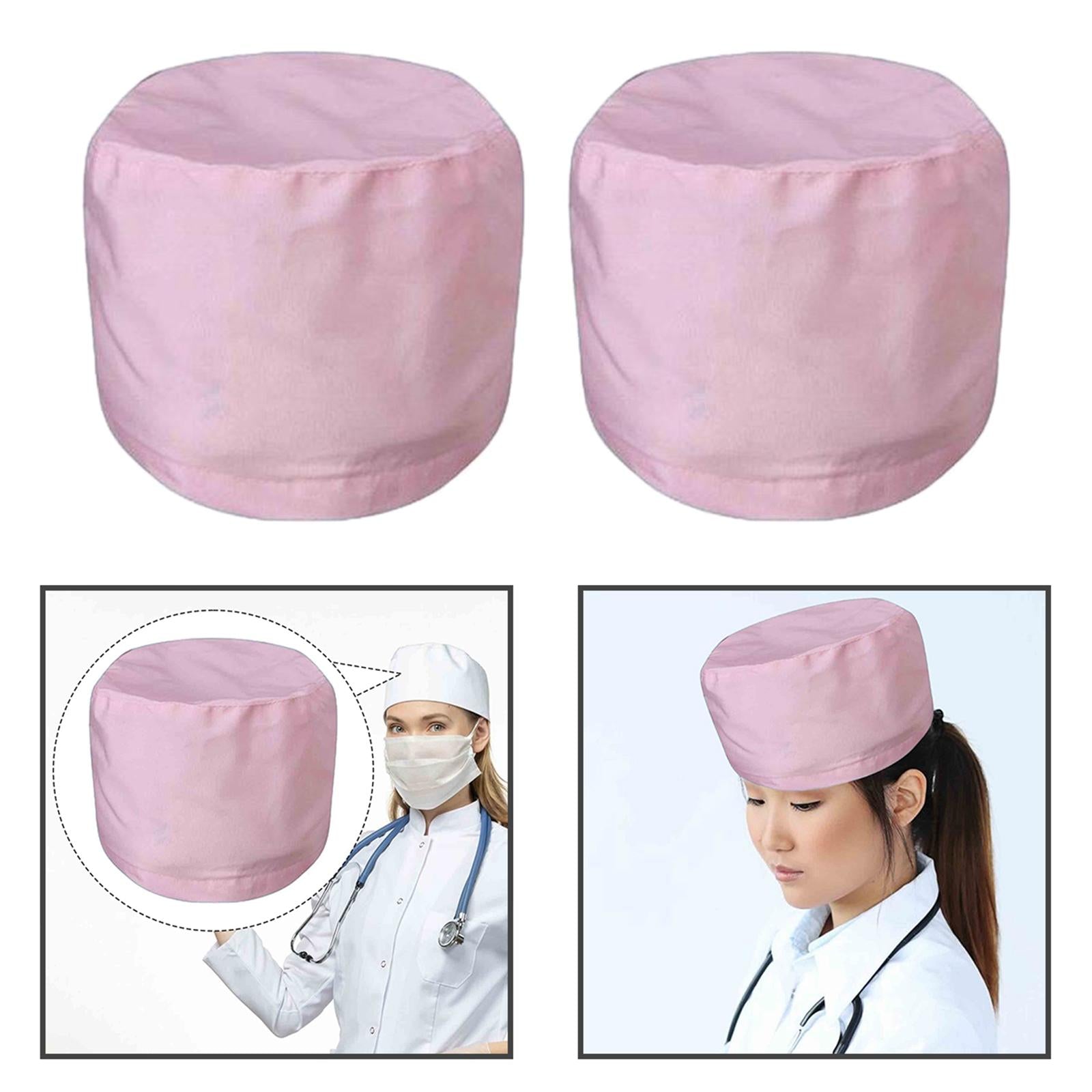 Nurse Cap Working Cap Nurses Day Gift Breathable Dustproof Adjustable