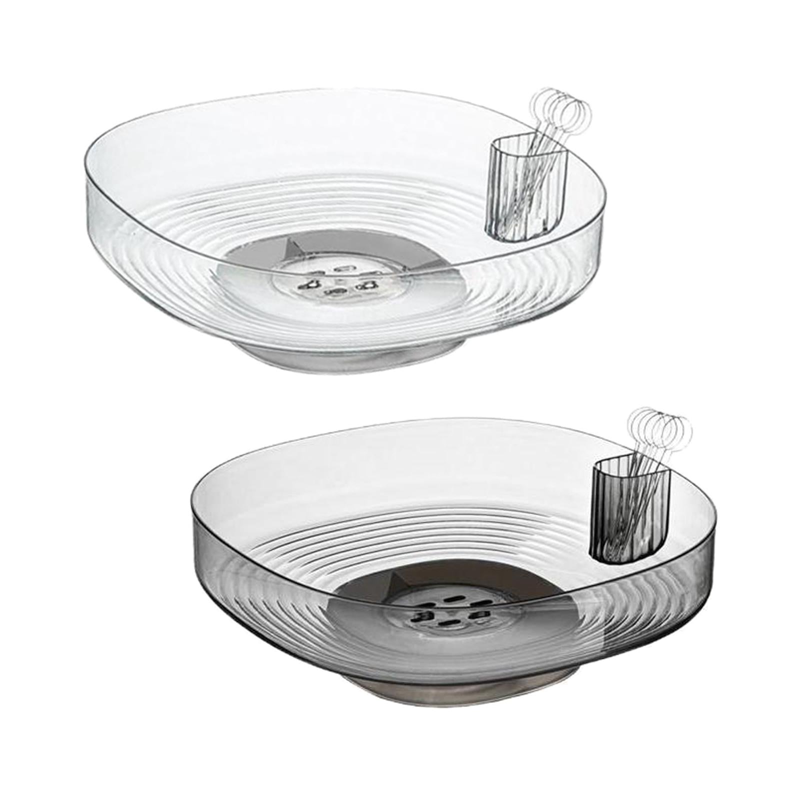 2x Fruit Storage Holder Modern Fruit Bowl for Home Decor Kitchen Countertop