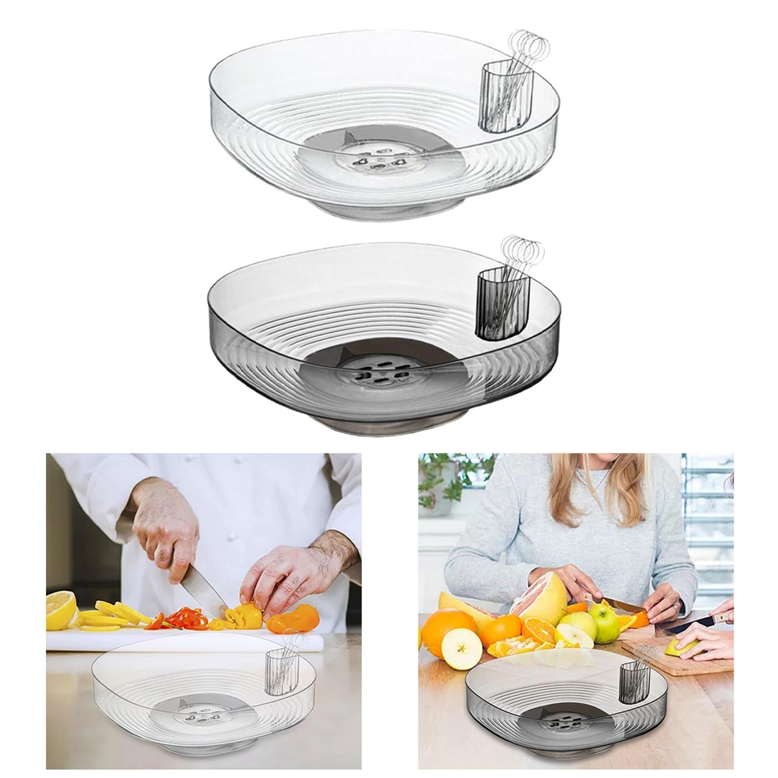 2x Fruit Storage Holder Modern Fruit Bowl for Home Decor Kitchen Countertop