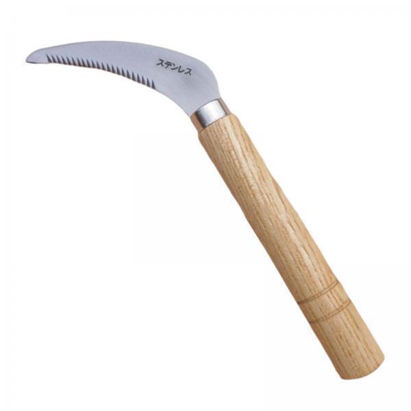 2xSod Sickle Hand Hoe Weeder Removal Japanese Weeding Sickle for Flower Bonsai