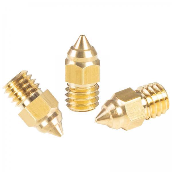 6x3x Extruder Nozzles 3D Printer for Ender 3 series CR-10S CR-10 V2 0.5mm