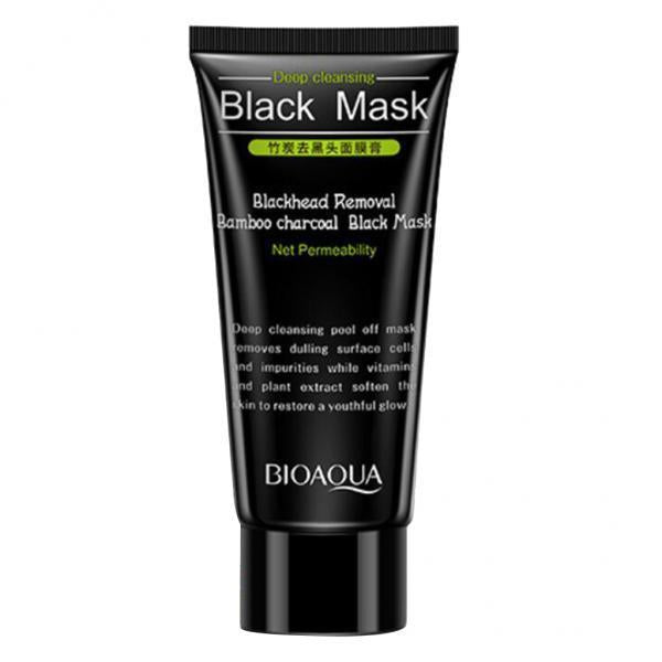 6x60ml Charcoal Blackhead Remover Mask Cleaning Bamboo charcoal 60g