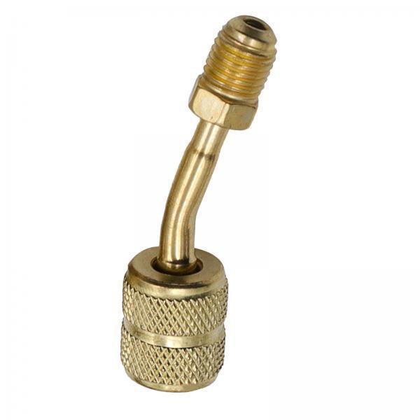 6xR22 to R410 Air Conditioning Value Easy to Install Durable Mini Adapter 45 Degree
