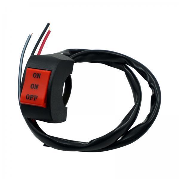 6xMotorcycle Headlight Switch 7/8 inch 22mm Handlebar Toggle Switch