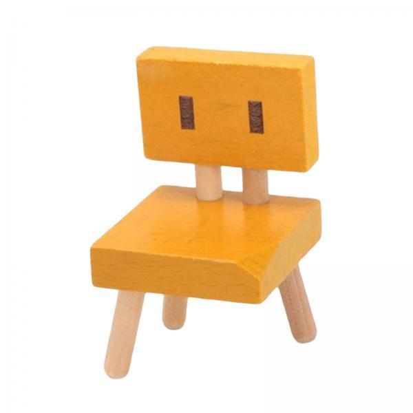 5xMini Small Chair Ornament Desktop Mini Chair for Desk Living Room Decoration