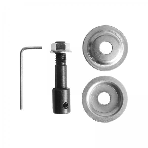 6xGrinding Wheel Shaft Buffing Arbor Threaded Shaft for Hair Wheel Fiber Wheel 5mm 85g