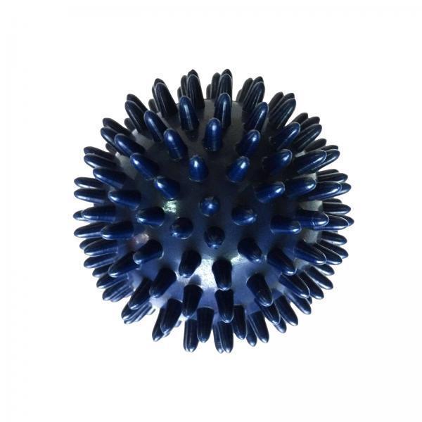 6xSpiky Massage Balls Manual Portable Foot Massage Ball for Shoulder Feet Neck Dark Blue