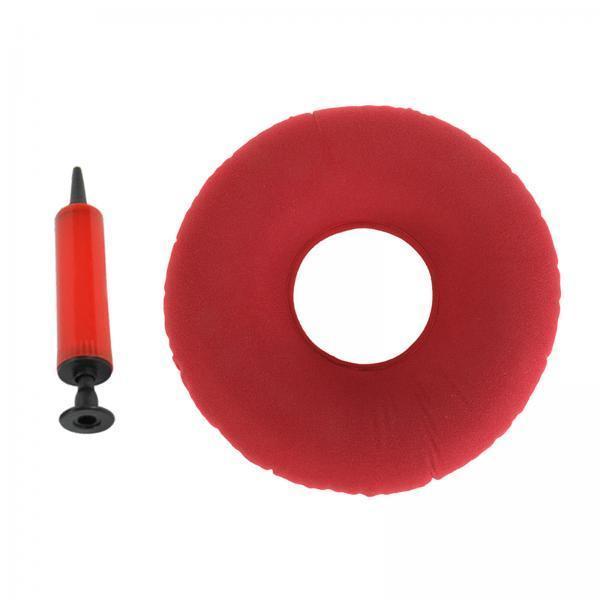5xInflatable Donut Cushion Bed Sores Seat Pad 15'' for Pregnancy Postpartum Red