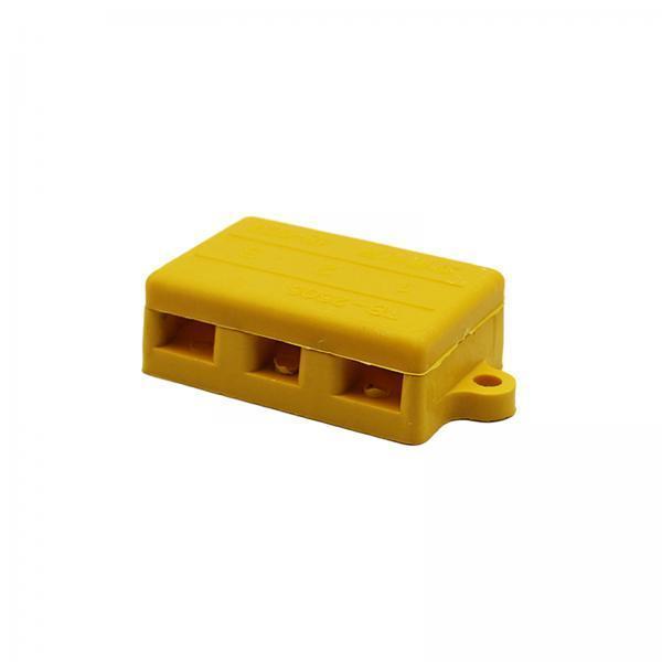 6xJunction Box Wire Connector Waterproof Cable Connectors Motor Controller Box 5.5cmx3.6cmx1.9cm 3 holes
