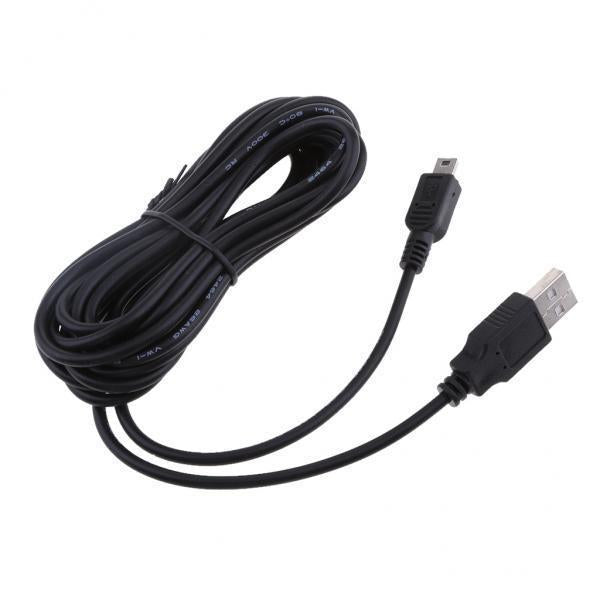 5x5V 2A Mini USB Charger Cable Direct Head Plug DVR GPS Charging Cable